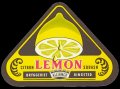 Citron Lemon Squash - Brystetiket