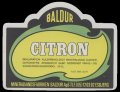 Citron - 0,25 l - Brystetiket