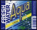 Fresh Water Aqua Citrus - 0,5 l - Brystetiket