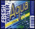 Fresh Water Aqua Citrus - 0,5 l - Brystetiket