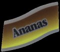 Ananas - 0,25 l - Halsetiket