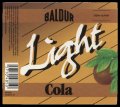Light Cola - 0,25 l - Brystetiket