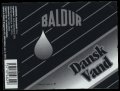 Dansk Vand - 0,25 l - Brystetiket