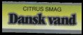 Dansk Vand Citrus Smag - 0,25 l - Halsstetiket