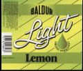 Lemon Light - 0,5 l - Brystetiket