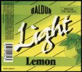 Lemon Light - 0,5 l - Brystetiket