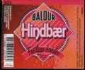 Hindbr - 0,5 l - Brystetiket