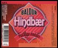 Hindbr - 0,5 l - Brystetiket