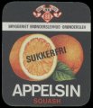 Appelsin Squash - overtrykt sukkerfri