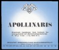 Apollinaris - Brystetiket