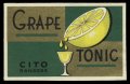 Grape Tonic - Brystetiket