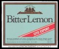 Bitter Lemon - Brystetiket