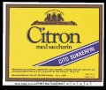 Citron Sukkerfri - Brystetiket