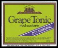 Grape Tonic sukkerfri - Brystetiket
