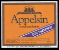 Appelsin Sukkerfri - Brystetiket