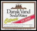 Dansk Vand Citrus - Brystetiket