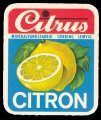 Citron - Brystetiket