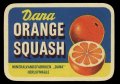 Orange Squash - Brystetiket