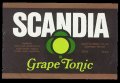 Scandia Grape Tonic - Firkantet Brystetiket