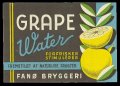 Grape Water - Brystetiket