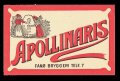 Apollinaris - Brystetiket