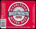 Carlton Midstrength Bitter Beer