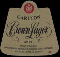 Crown Lager - Frontlabel