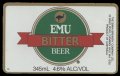 Emu bitter beer