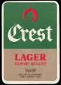 Crest Lager Export Quality
