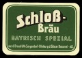 Schloss Bru Bayrisch Spezial - Frontlabel