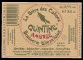 Quintine Ambree - La Biere des Collines