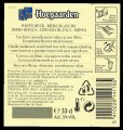 Hoegarden Witbier - Backlabel