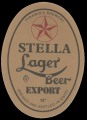 Stella Lager beer export - Brewed an bottled in Egypt - Pyramids brewery. Golden label
