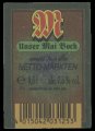 Mai Bock bier - Backlabel