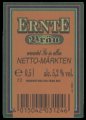 Ernte Bru - Backlabel