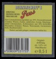 Puss - Weizen Radler - Backlabel