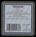 Giessener Export - Backlabel