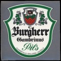 Burgherr Gambrinus Pils - Frontlabel