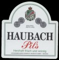 Haubach Pils - Frontlabel