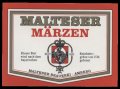 Malteser Mrzen - Frontlabel