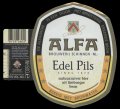 Edel Pils - With hanger on left side with barcode