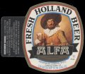 Alfa Fresh Holland Beer - With hanger on left side without barcode