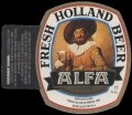 Alfa Fresh Holland Beer - With hanger on left side without barcode