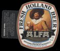 Alfa Fresh Holland Beer - With hanger on left side without barcode