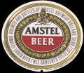 Amstel Bier - Oval Label - expires 1 march 1987