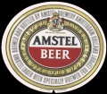 Amstel Bier - Oval Label - Registered Trademark printed in bottom of label