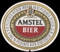 Amstel Bier - Oval Label - Registered Trademark printed in bottom of label