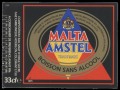 Malta Amstel - Squarely Label