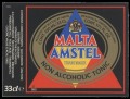 Malta Amstel - Squarely Label