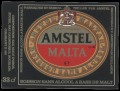 Amstel Malta - Squarely Label